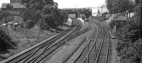 Old railway photo